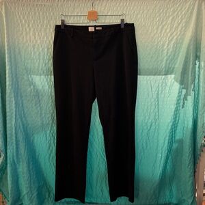 A New Day - dress pants - flared leg - black - size 14